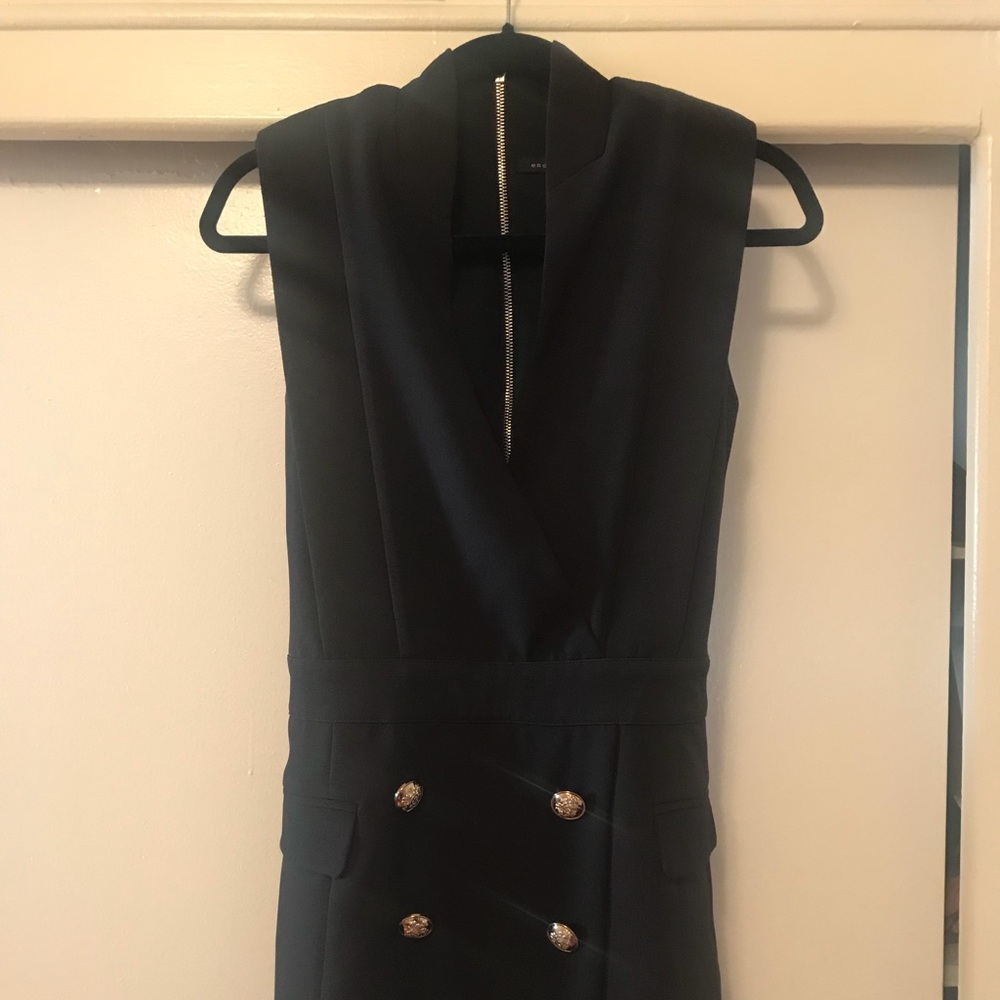 Nasty Gal Black suit Dress